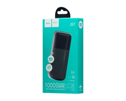 Повербанк Hoco J57 Excellent NRG 10000 mAh Чёрный