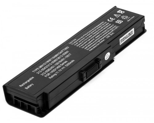 Аккумулятор PowerPlant для ноутбуков DELL Inspiron 1400 (MN151 DE-1420-6) 11.1V 5200mAh