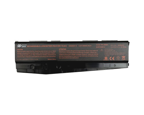 Аккумулятор PowerPlant для ноутбуков Clevo N850HC (N850BAT-6) 10.8V 4400mAh
