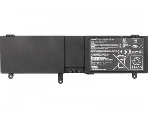 Акумулятор для ноутбуків ASUS N550 Series (C41-N550) 15V 59Wh