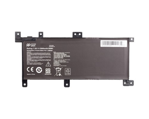Акумулятор для ноутбуків ASUS VivoBook X556U (C21N1509) 7.6V 5000mAh