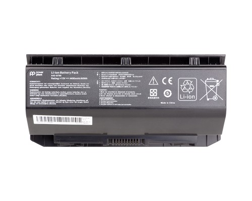 Акумулятор для ноутбуків ASUS G750 Series (A42-G750) 15V 4400mAh