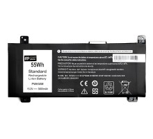 Акумулятори PowerPlant для ноутбуків DELL Inspiron 14-7466 (PWKWM) 15.2V 3600mAh