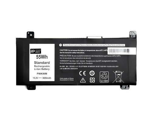 Аккумулятор PowerPlant для ноутбуков DELL Inspiron 14-7466 (PWKWM) 15.2V 3600mAh