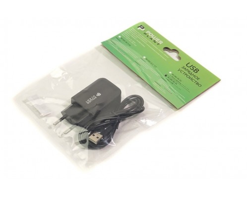 Зарядний пристрій PowerPlant W-280 USB 5V 2A micro USB