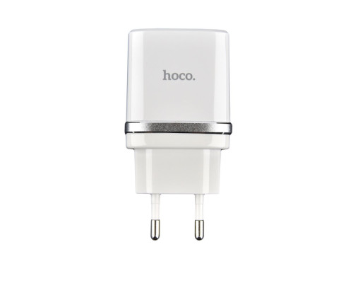 Зарядное устройство Hoco C12Q QC 3.0 18W + Micro Cable  White