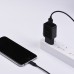 Зарядное устройство Hoco C22A little superior (1USB/ 2.4A) + Cable iPhone Lightning Black