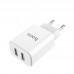 Зарядний пристрій Hoco C62A 2USB 2.1A White