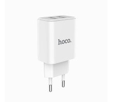 Зарядний пристрій Hoco C62A 2USB 2.1A White