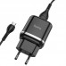 Зарядное устройство Hoco N3 Micro QC3.0 Black