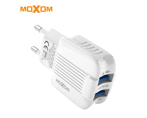 Зарядное устройство Moxom KH-47 Micro 2USB White