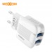 Зарядное устройство Moxom KH-47 Micro 2USB White