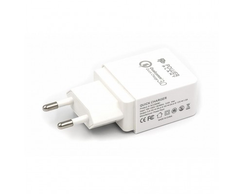 Зарядний пристрій PowerPlant Qualcomm Quick Charge 3.0