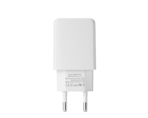 Зарядное устройство Remax PD-A22 (2USB/ 2.1A) White