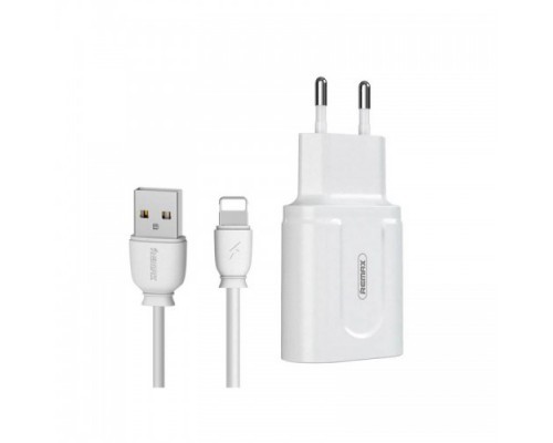 Зарядное устройство Remax RP-U22 2USB 2.4A Lightning White