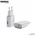 Зарядний пристрій Remax RP-U32 Cole Series 2in1 1USB 2.1A + 8pin зарядний порт для AirPods 0.2A white